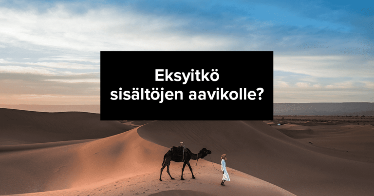 Miten tuottaa hyvää tekstisisältöä nettisivuille?