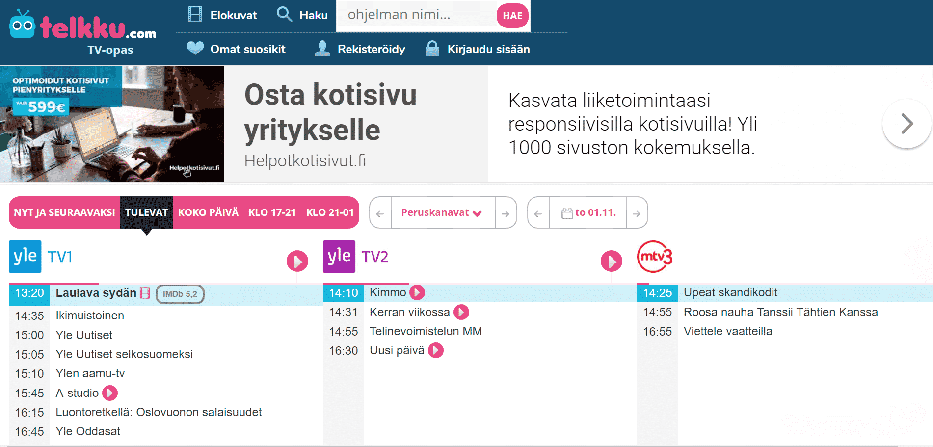 Remarketing mainosten käyttäminen.