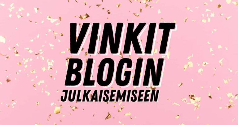 4 vinkkiä blogiartikkelin julkaisemiseen WordPressissä