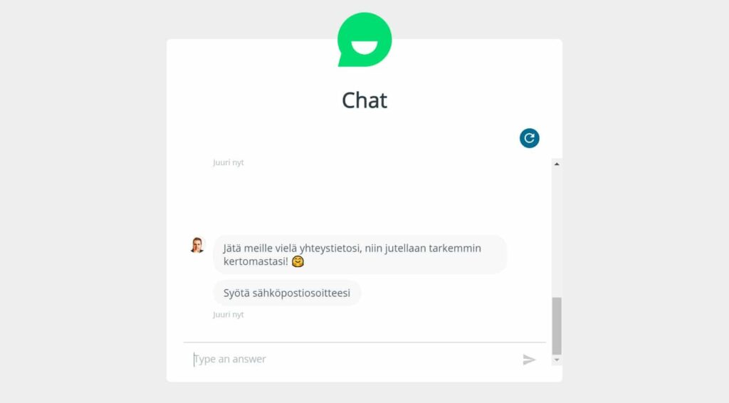 Chatbotin käsikirjoittaminen