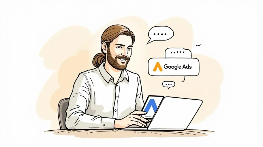 Google ads viestilaajennus