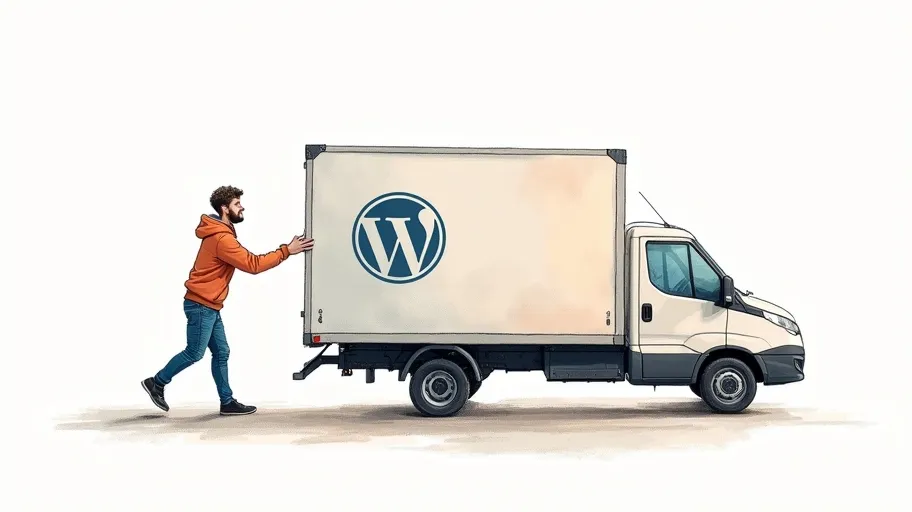 Wordpress sivuston siirto