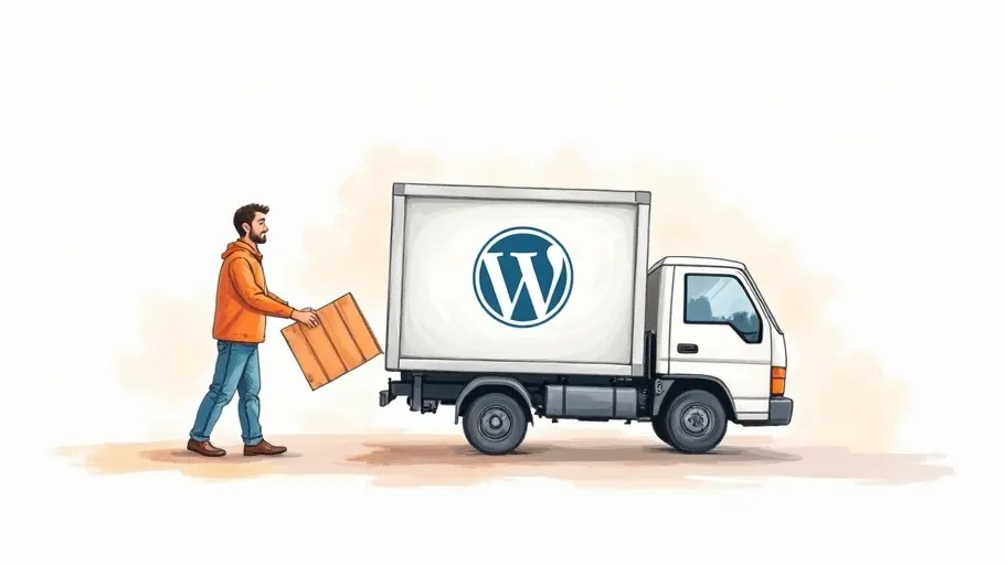 Wordpress sivuston siirto